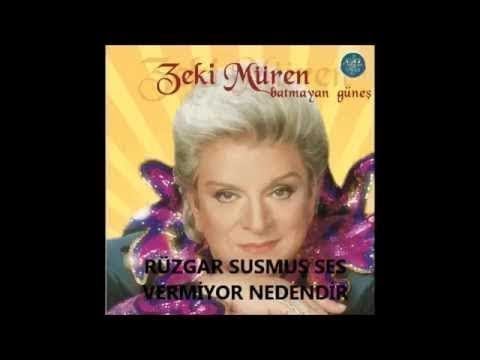 Zeki Müren Rüzgar Susmuş Ses Vermiyor, Zeki Müren Şarkıları, Türk Sanat Müziği Seçmeler, Tsm