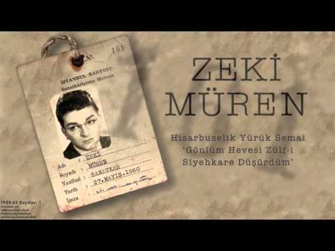 Zeki Müren - Gönlüm Hevesi Zülf-i Siyehkare Düşürdüm [ 1955-63 Kayıtları © 2002 Kalan Müzik ]