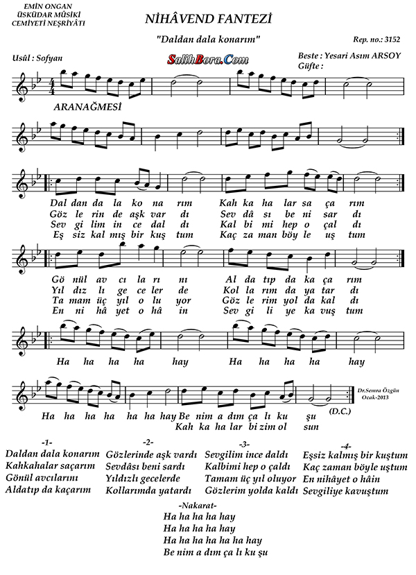 Daldan Dala Konarım 2 Daldan dala konarım notası - 2